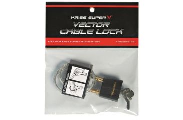 Image of Kriss-TDI Super V Vector CRB Cable Lock Kit With Two Keys ACBLK0801001