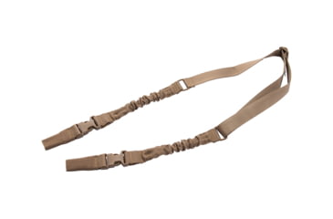 Image of Lancer Tactical 2-Point Bungee Sling with Dual Buckles, Tan, CA-2075K