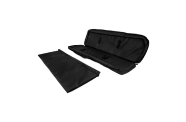 Image of Lancer Tactical Nylon 3-Way Carry 43in Double Rifle Gun Bag, Black, CA-290BN