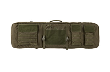 Image of Lancer Tactical Nylon 3-Way Carry 43in Double Rifle Gun Bag, Olive Drab, CA-290GN