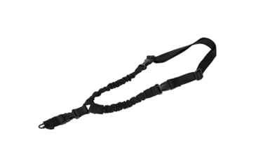 Image of Lancer Tactical Tactical Single Point Bungee Gun Sling, Black, CA-979B