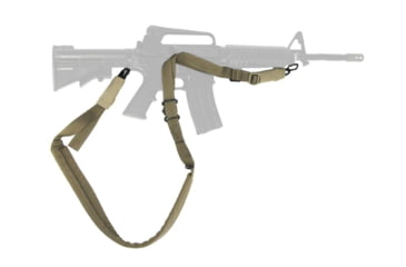 Image of LBT Ultra-Light Two-Point Padded Sling, Coyote Brown, LBT-2500BZ COYOTE BROWN