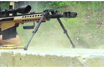 Image of Leapers Over Bore Bipod 7 in-11 in Center Height, Picatinny, Black TL-BPOB01
