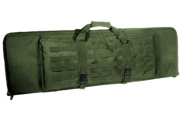 Image of Leapers Combat Web 34in Gun Case, OD Green PVC-RC34G