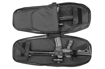 Image of Leapers UTG 34in Alpha Battle Carrier Sling Pack, Black, Large, PVC-PSP34BX