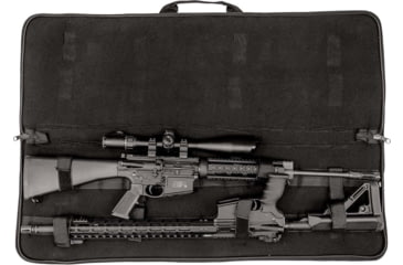 Image of Leapers UTG 42in MC Homeland Security Covert Gun Case, Black/Gray, PVC-MC42B