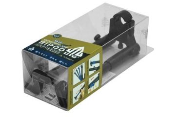 Image of Leapers UTG Clamp-on Bipod, Steel Feet, Cent Ht 8.7in.-10.2in. TL-BP08ST-A, EDEMO2