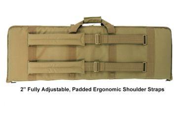 Image of Leapers UTG Combat Operation 42in RC Series Gun Case, Dark Earth PVC-RC42S-A