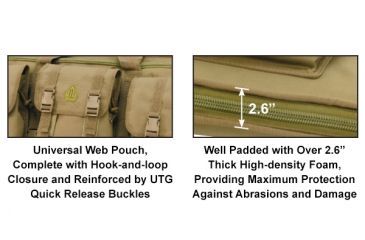 Image of Leapers UTG Combat Operation 42in RC Series Gun Case, Dark Earth PVC-RC42S-A