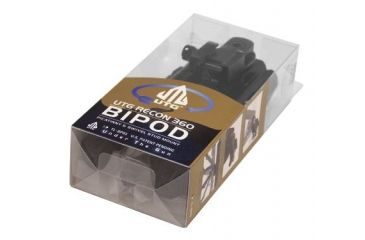 Image of Leapers UTG Heavy Duty Recon 360 Bipod, Cent Ht: 6.69in.-9.12in., _x000D_ TL-BP01, EDEMO7