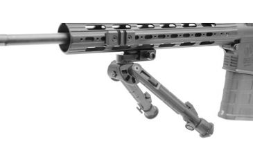 Image of Leapers UTG Heavy Duty Recon 360 Bipod, Cent Ht: 6.69in.-9.12in., _x000D_ TL-BP01, EDEMO7