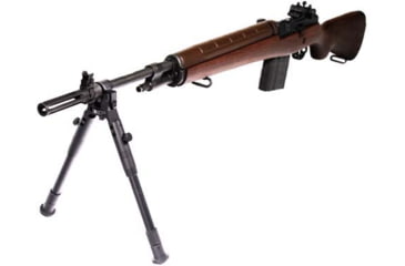Image of Leapers UTG New Gen Reinforced Clamp-on Bipod, 8.7in-10.2in Center Height, Black, TL-BP08S-A