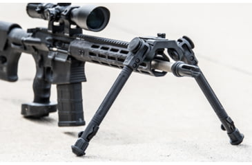 Image of Leapers UTG Over Bore Bipod, 7 in-11in Center Height, Picatinny, Black, TL-BPOB01-A