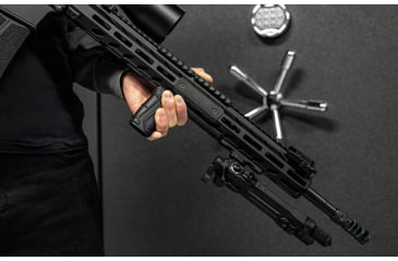 Image of Leapers UTG PRO TBNR Bipod, 7in-9in Center Height, M-LOK, Black, TLUBP02M-A