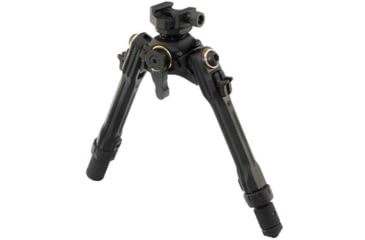 Image of Leapers UTG PRO TBNR Bipod, 7in-9in Center Height, Picatinny, Black, TLUBP02-A