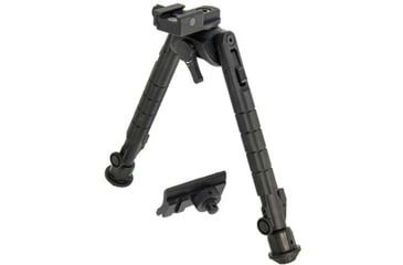 Image of Leapers UTG Recon 360 TL Bipod, 8in-12in Center Height, Picatinny, Black, TL-BP03-A