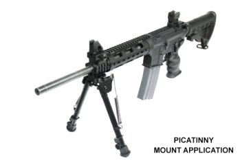 Image of USED Leapers UTG Tactical OP Bipod, Quick Detach, 8.0-12.4in Center Height, Black, TL-BP88Q, EDEMO1, Used, Condition Like New, Inspect and Rebox
