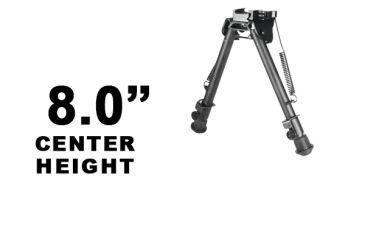 Image of USED Leapers UTG Tactical OP Bipod, Quick Detach, 8.0-12.4in Center Height, Black, TL-BP88Q, EDEMO1, Used, Condition Like New, Inspect and Rebox
