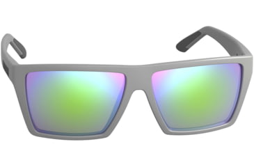 Image of Leupold Refuge Performance Eyewear, Dark Grey Frame, Emerald Mirror Lens, Universal 181278