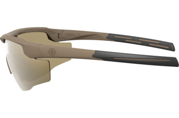 Image of Leupold Sentinel Shooting Glasses, Matte Tan Frame, Bronze Mirror Lens, 182671