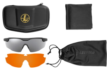Image of Leupold Sentinel Shooting Glasses, Shadow Gray Frame , Laser Safe Lens, 182670