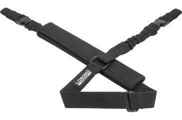 Image of Loaded Gear CX-150 Tactical Two Point Rifle Sling, Black, Small BI13198
