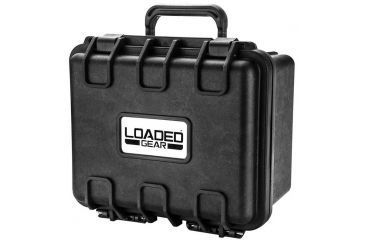 Image of Loaded Gear HD-150 WP Protective Hard Case w/ Foam Padding, 2 Padlock Mounting Points, Black BH12560