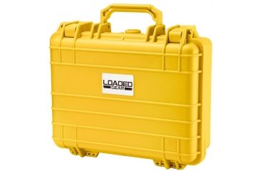 Image of Loaded Gear HD-200 WT Protective Hard Case w/ Foam Padding, 2 Padlock Mounting Points, Yellow BH12670