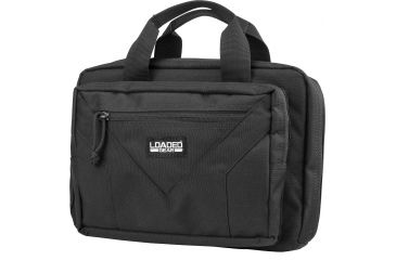 Image of Loaded Gear RX-800 12in Dual Tactical Pistol Bag, Black, Small BI13226
