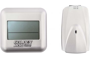 Image of USED Lockdown Golden Rod Digital Wireless Hygrometer, 4xAAA, LCD Display, 222532, EDEMO1, Good, Defective