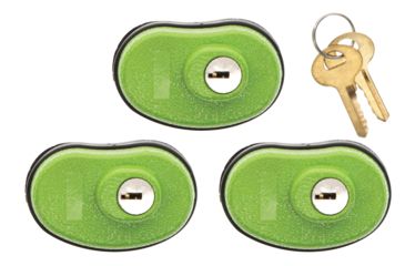 Image of Lockdown Keyed Trigger Lock, 3-Pack, Black, 1118825