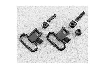 Image of Uncle Mike's Machine screw type qd swivel set with 1 1/4'' loops