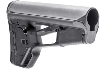 Image of Magpul Industries ACS-L Rifle Stock, Lightweight, Fits AR-15/M-16, Mil-Spec, Gray, MAG378GRY