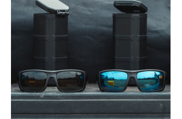 Image of Magpul Industries Apex Eyewear Anti-Reflective Lens Sunglasses, Black Frame, Anti-Reflective, Gray Lens, Polarized, MAG113010011100