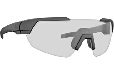 Image of Magpul Industries Defiant Eyewear Shooting Glasses, Black Frame, Clear Lens, MAG1044-0-001-1000