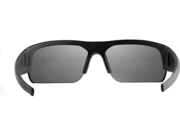 Image of Magpul Industries Helix Eyewear Shooting Glasses, Black Frame, Gray/Silver Mirror Lens, Polarized, MAG1097-1-001-1110