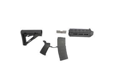 Image of Magpul Industries Magpul Furniture Set with American Flag Dust Cover, Black SA300008