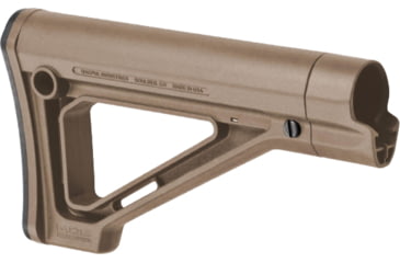 Image of Magpul Industries MOE Fixed Carbine Mil-Spec Stock, AR-10/AR-15/SR-25, 8.8 in, Flat Dark Earth, MAG480-FDE