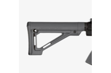 Image of Magpul Industries MOE Fixed Carbine Mil-Spec Stock, AR-10/AR-15/SR-25, 8.8 in, Grey, MAG480-GRY