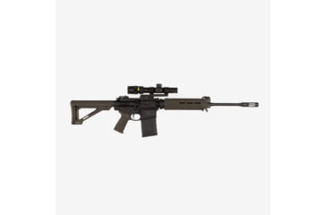 Image of Magpul Industries MOE Fixed Carbine Mil-Spec Stock, AR-10/AR-15/SR-25, 8.8 in, Olive Drab, MAG480OD