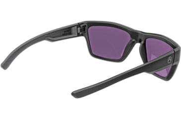 Image of Magpul Industries Pivot Shooting Glasses, Black Frame, Violet Lens/Green Mirror, MAG1128-1-001-4050