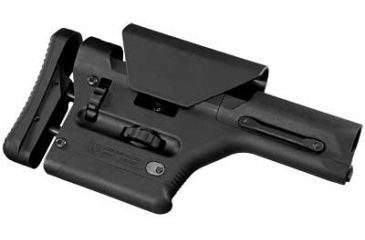 Image of Magpul Industries Precision Rifle/Sniper Stock, Fits AR-15, Fully Adjustable, Black MPIMAG307B