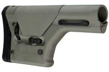 Image of Magpul Industries Precision Rifle/Sniper Stock, Fits AR-15, Fully Adjustable, Foliage Green MPIMAG307FOL