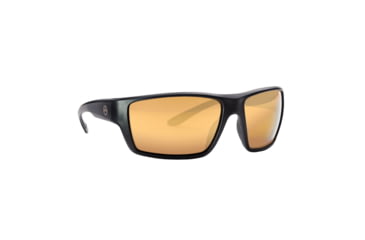 Image of Magpul Industries Terrain Shooting Glasses, Bronze/Gold Mirror Polycarbonate Black, MAG1146-1-001-2030