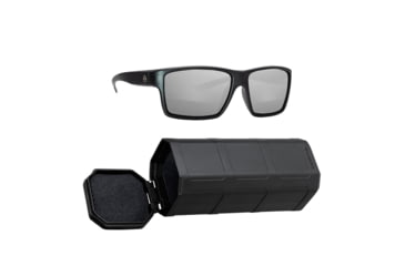 Image of Magpul Industries Explorer Sunglasses - Men's, Polarized, Gray/Silver Mirror Lens, Black Frame, MAG1147-1-001-1110