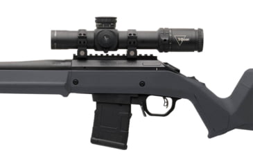 Image of Magpul MAG1207-GRY Hunter American Stock Gray Adjustable Synthetic Stock With Al