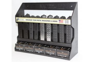 Image of MagStorage Solutions Pistol Magazine Organizer, .22cal through .45cal, PISTOL