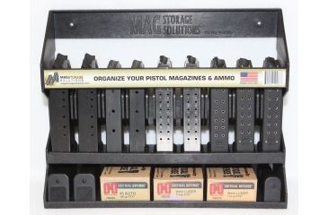 Image of MagStorage Solutions Pistol Magazine Organizer, .22cal through .45cal, PISTOL