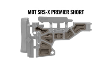 Image of MDT Rubber Short Buttstock Dampeners, SRS-X Elite, Flat Dark Earth, 106919-FDE