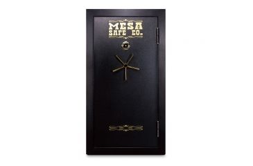 Image of Mesa Safes Gun Safe,30 Gun Capacity,14.4 cu ft,55.375x28.5x15.25in,Combination Lock,Textured Black MBF6032C